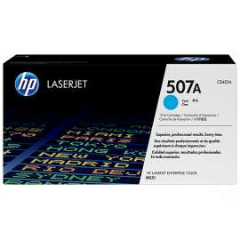 Buy HP CE401A 507A Cyan LaserJet Toner Cartridge in [storefront]