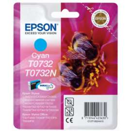Buy Epson T0732 Cyan Ink Cartridge in [storefront]