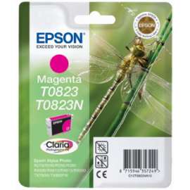 Buy Epson T0823 Magenta Ink Cartridge in [storefront]