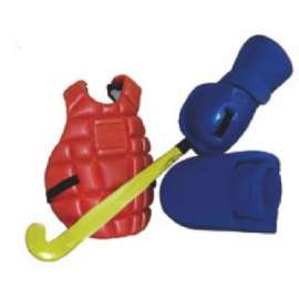 Buy Sparo Ordinary Hockey Goal Keeper Kit With Bag in [storefront]
