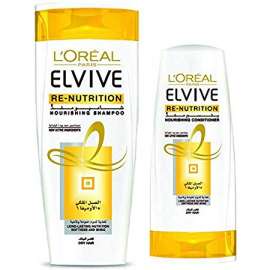 Buy L’oréal Elvive Re-Nutrition 400ml Shampoo in [storefront]