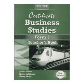 Buy Oxford Certificate Business Studies Form 3 Teacher's Copy in [storefront]