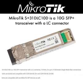 Buy MikroTik Long Range 10km Single-mode SFP Module in [storefront]