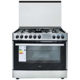 Buy Beko GE 12121 DX  4 Gas 2 Electric Cooker in [storefront]