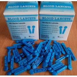 Buy Generic 100 Sterile Blood Lancets in [storefront]