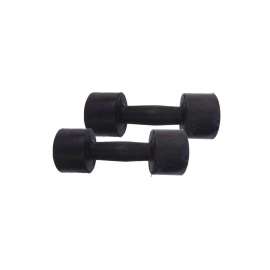 Buy YDYBB 6 Kg Black Rubber Dumbbell in [storefront]