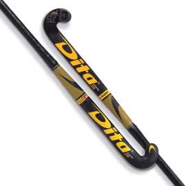 Buy Dita CarboTec C75 L-Bow 36" L Orange/Black Hockey Stick in [storefront]