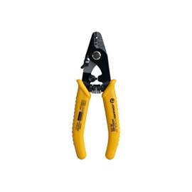 Buy Jonard Tools JIC-375 Three Hole Fiber Optic Stripper with TPR Handle, 6" Length in [storefront]