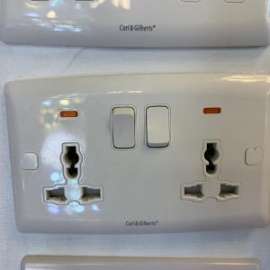 Buy Carl and Gilberts Multiplug With Neon USB Luxury Twin Socket in [storefront]