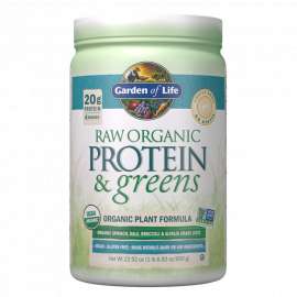 Buy Garden of Life 651g RAW Protein & greens Lightly Sweet Powder in [storefront]