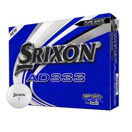 Buy Srixon AD333 White 12 Pack Golf Balls in [storefront]