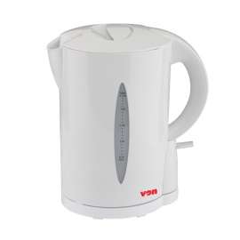 Buy Von Hotpoint VSKL17BVW 1.7L Cordless Kettle in [storefront]
