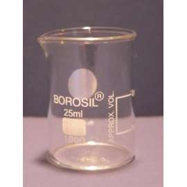 Buy Borosil 25ml Glass Beaker in [storefront]