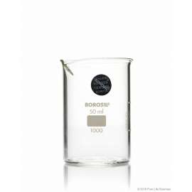 Buy Borosil 50ml Glass Beaker in [storefront]