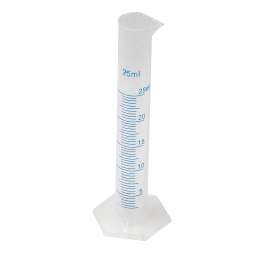 Buy Plastic 25ml Measuring Cylinder in [storefront]