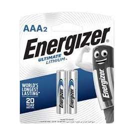 Buy Energizer L92BP2 6x2 AAA Ultimate Lithium Battery in [storefront]