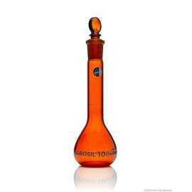 Buy Borosil Amber 100ml Volumetric Flask in [storefront]