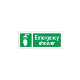Buy Emergency Shower Medical Sign in [storefront]