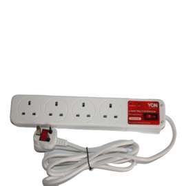 Buy Von Hotpoint VXE04WSAB 4 Way Extension Cable in [storefront]