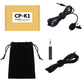 Buy Coopic CP K1 Professional Grade Lavalier Lapel Microphone in [storefront]