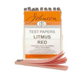 Buy Johnson-UK Red Litmus Paper Lab Reagent in [storefront]