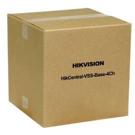 Buy Hikvision HikCentral-VSS-Base-4Ch Video Surveillance System  License in [storefront]