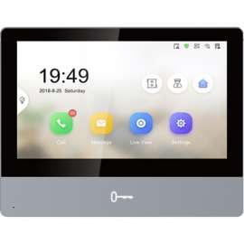 Buy Hikvision DS-KH8350-WTE1 Indoor Video Intercom Station with 7"Color Touchscreen in [storefront]