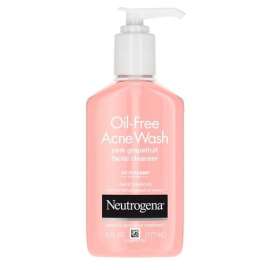 Buy Neutrogena 177ml Oil Free Pink Grapefruit Acne Facial Wash Cleanser in [storefront]