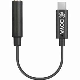 Buy Boya 3.5mm TRS Female to Type-C Male Audio Adapter in [storefront]
