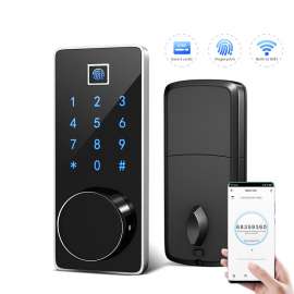 Buy Airbnb Smart WiFi App Door Lock with Fingerprint, Passcode & Card in [storefront]