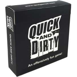 Buy Quick And Dirty Black Party Card Game in [storefront]