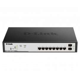 Buy D-Link DGS-F1100-10PS-E 8 Port PoE Gigabit Smart Managed Switch in [storefront]