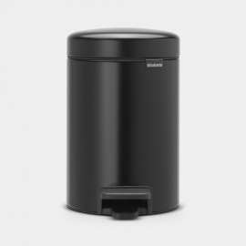 Buy Brabantia Newicon 3L Pedal Bin, Product Capacity: 3L, Product Colour: Matt Black in [storefront]
