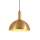 Buy Tronic 2051-GO Golden Dome Pendant Lamp in [storefront]