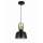 Buy Tronic 7813-02-BK Black Modern Industrial Pendant in [storefront]