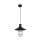 Buy Tronic PL 8265-BK Black Vintage Pendant Glass Cage Light in [storefront]