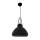 Buy Tronic 8330-BK Black Rustic Pendant in [storefront]