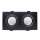 Buy Tronic FI DOMI-8016-BK Twin Rectangular Black Recessed Holder in Kenya