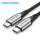 Buy Vention Cotton Braided USB C to USB C 3.1 1M  Gray  Cable in [storefront]
