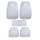 Buy Automotive 5 Seater Clear Car Mats (SET) in [storefront]