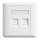 Buy APKR 2 Ports Face Plate in Kenya