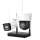 Buy Hikvision - 2MP H.265 One bullet + One PTDome WiFi NVS Kit in Kenya
