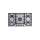 Buy VON VHB86535WFCX 5 Gas With WOK 90CM Stainless Steel Built In Hob in Kenya