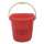 Buy Red 10LTR  Plastic Fire Bucket in [storefront]