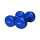 Buy YDYBB 4 Kg Blue Rubber Dumbbell in [storefront]