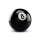 Buy Black No. 8 Pool Ball in [storefront]
