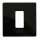 Buy Tronic SR TSNK-09 13A 1G Black Nickel Metal Switch Cover Plate in [storefront]