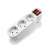 Buy Tronic EC 1603 1-3 WAY EU Plug 2 Pin Power Strip in [storefront]