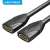 Buy Vention HDMI Female to Female Extension 0.5M Black Cable in [storefront]