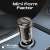 Buy Promate Transparent Quick Charging Dual Port Mini Car charger in [storefront]